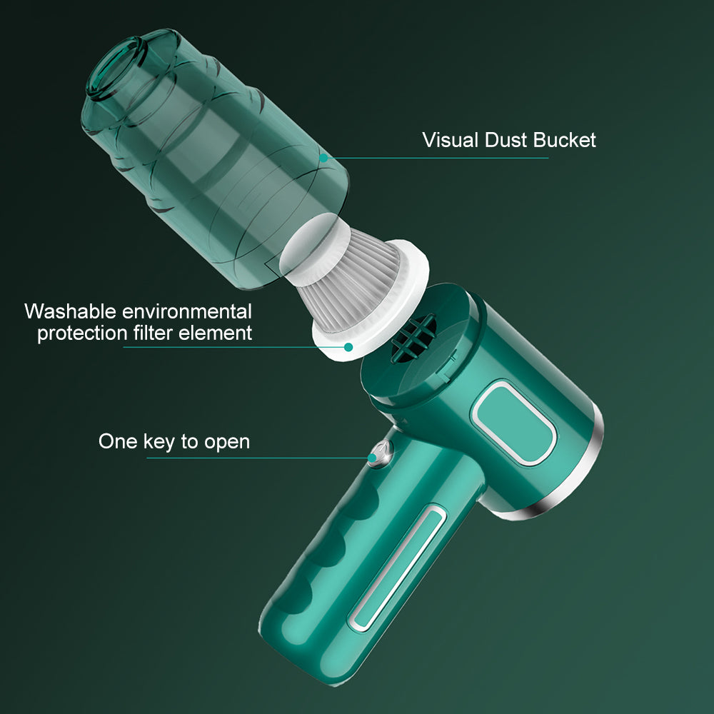 Portable Mini Vacuum Cleaner for Car & Home