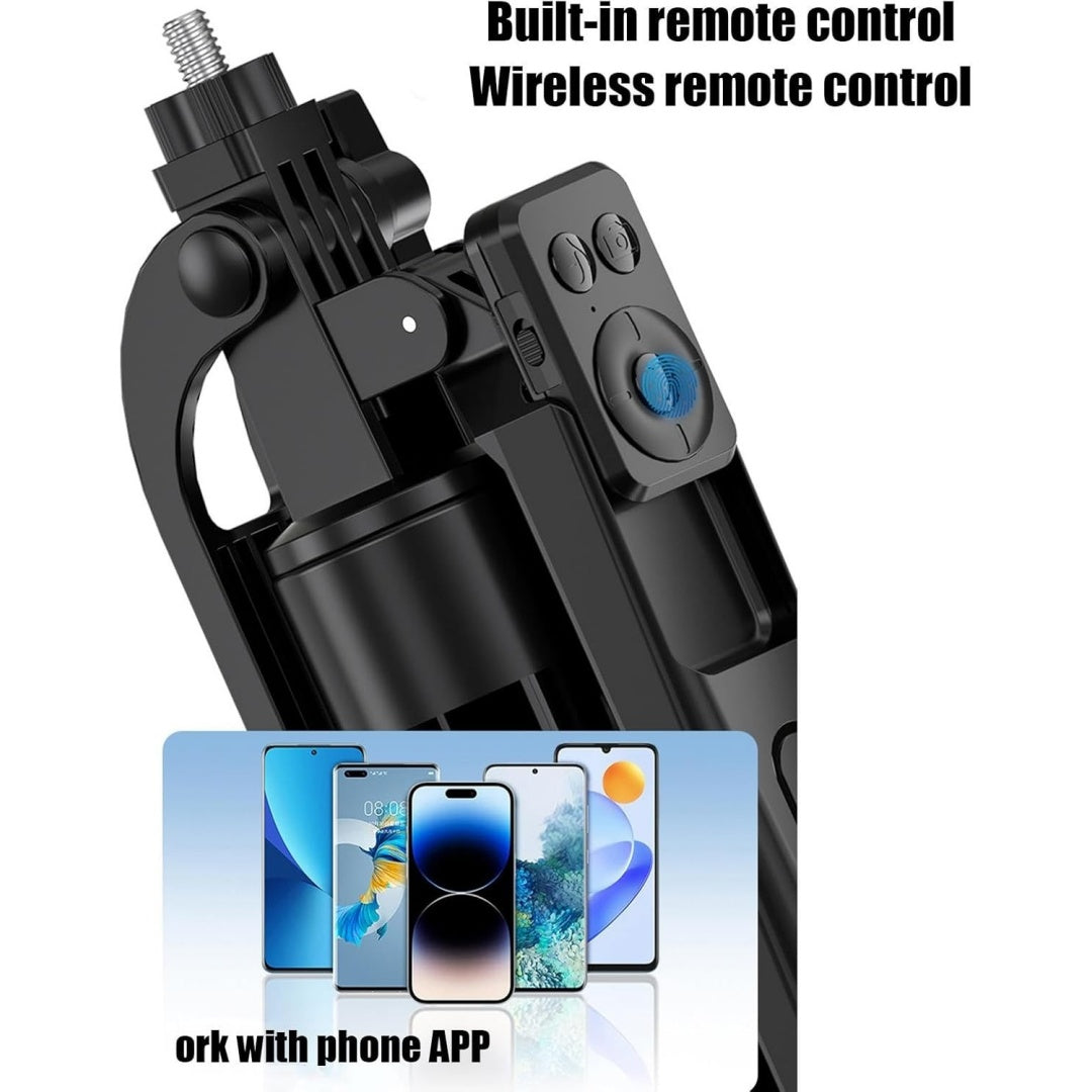 Cell Phone Tripod Selfie Stick 71 Inch Long Selfie Stick For Vlogging  Record